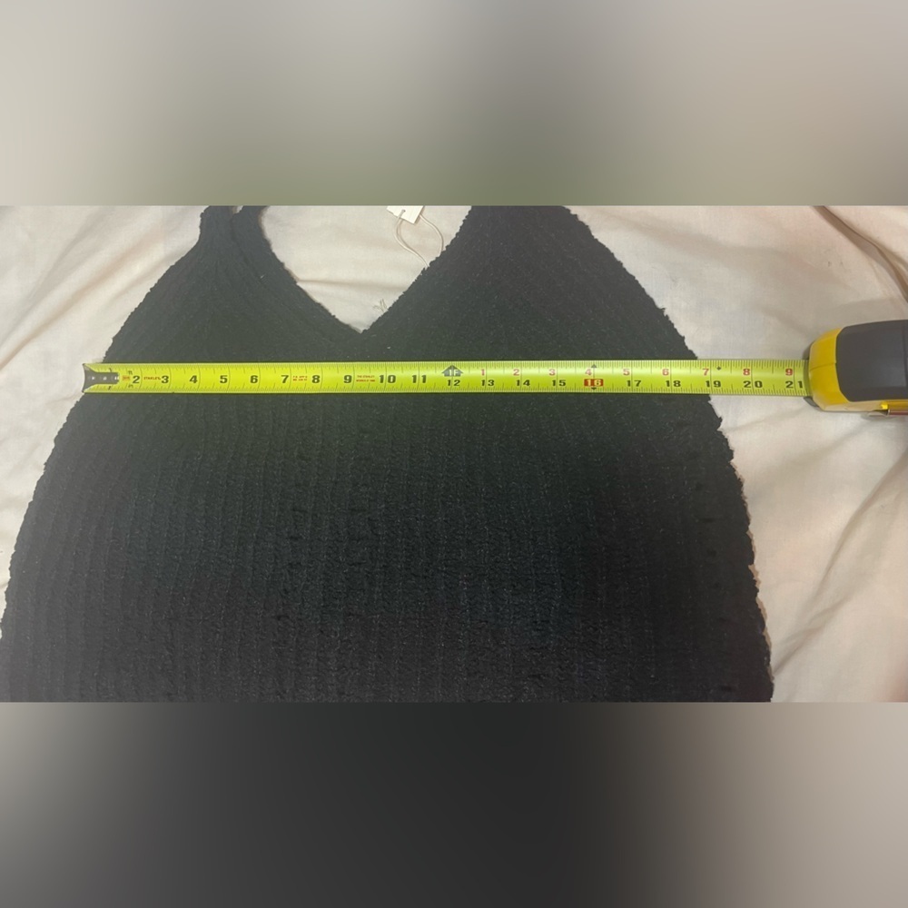 Lovestitch black tank top - Picture 8 of 10